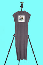 Hosszú női ruha (Wassily Kandinsky-Lithographie für die Vierte Bauhausmappe)