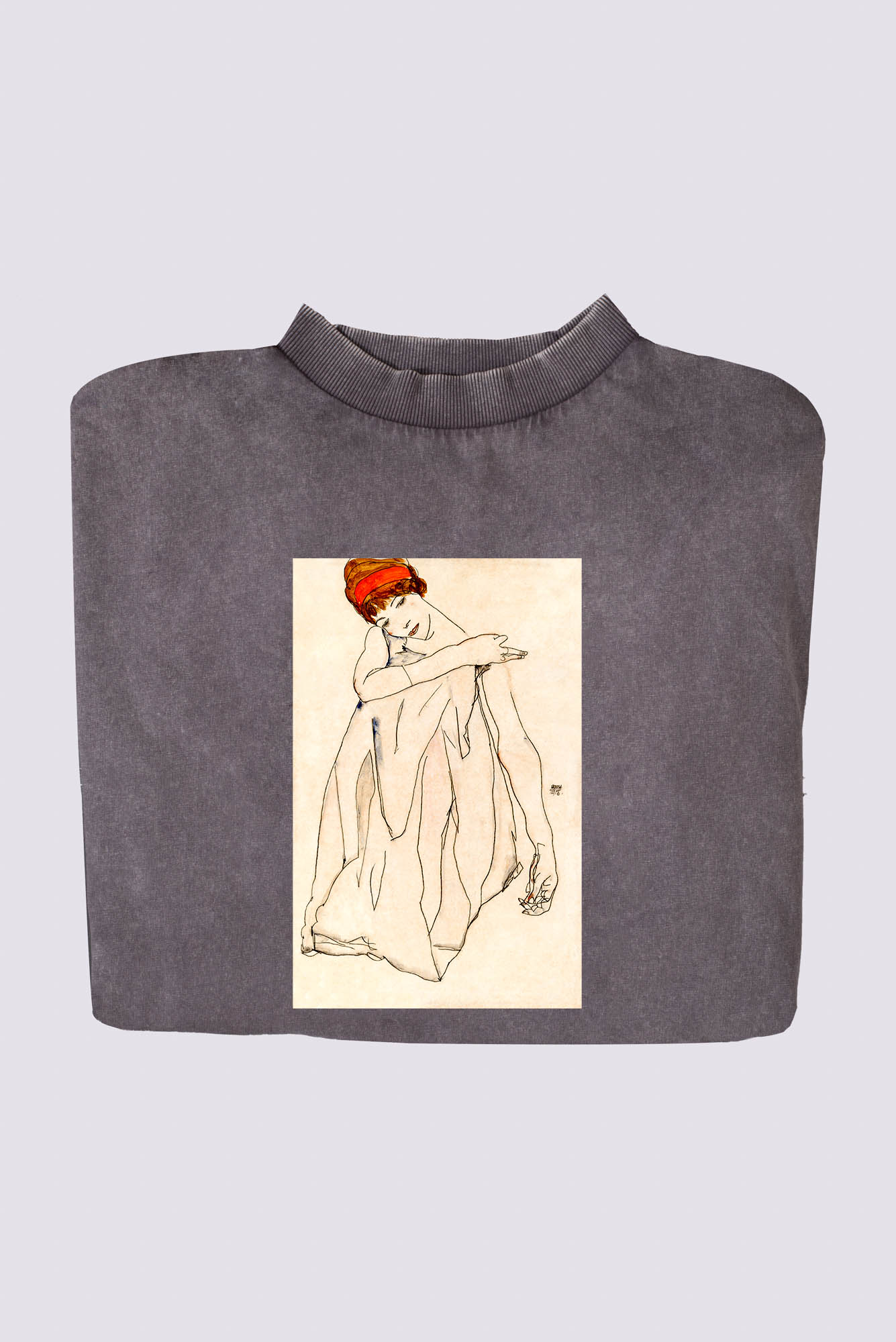 Hosszú női ruha ( Egon Schiele - Die Tänzerin )