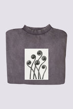 Hosszú női ruha ( Karl Blossfeldt - Adiantum pedatum )
