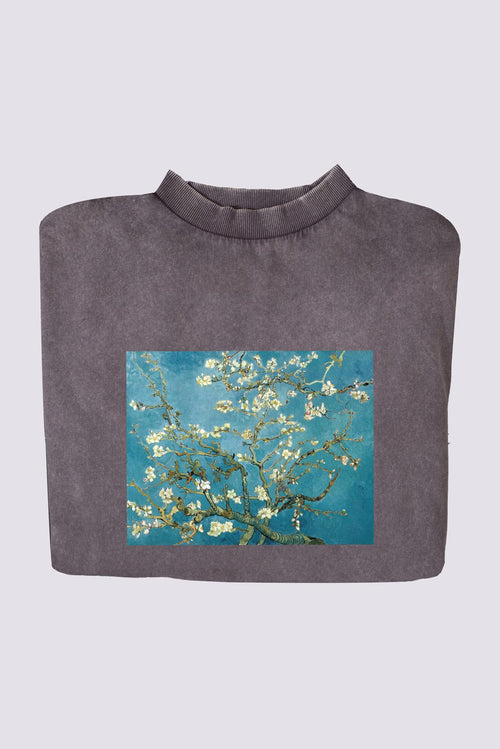 Hosszú női ruha ( Vincent van Gogh-Almond Blossoms )