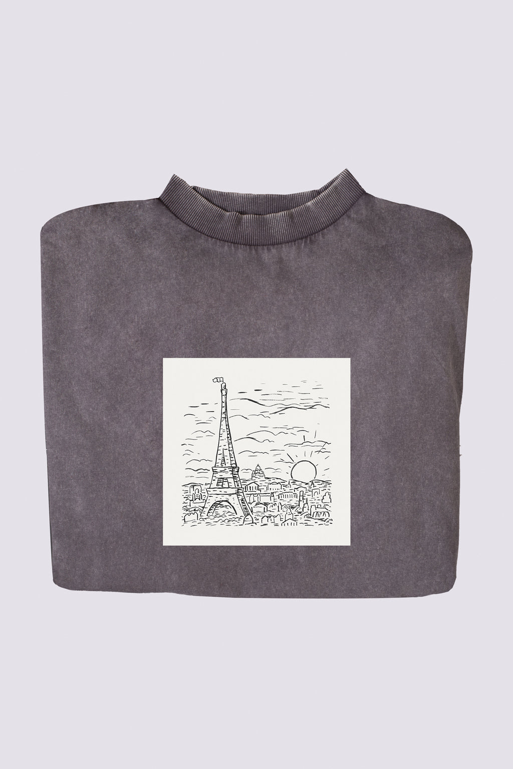 Hosszú női ruha (Leo Gestel - View of the Eiffel Tower in Paris)