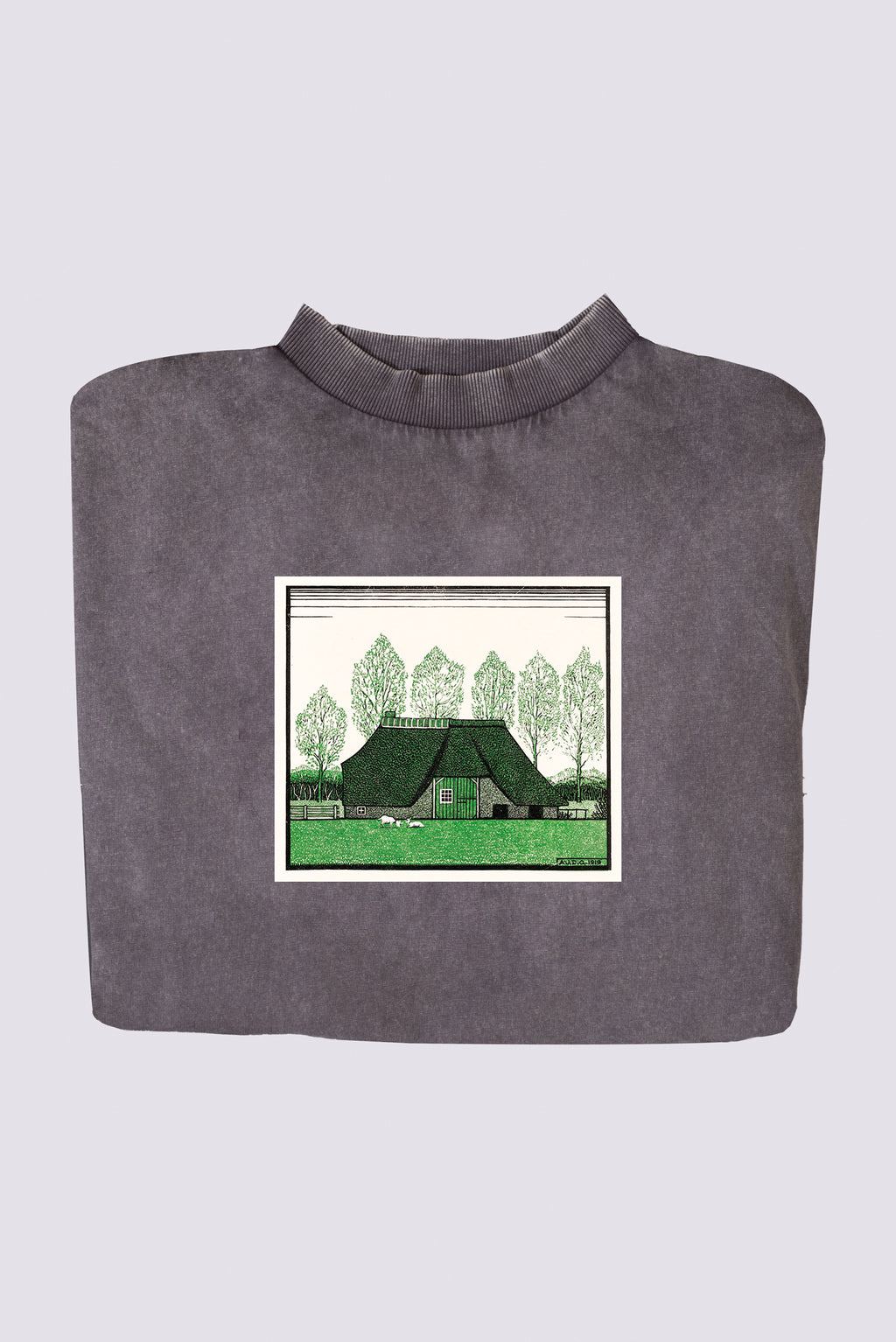 Hosszú női ruha (Julie de Graag - Farmhouse with thatched roof)