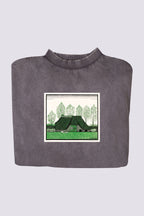 Hosszú női ruha (Julie de Graag - Farmhouse with thatched roof)