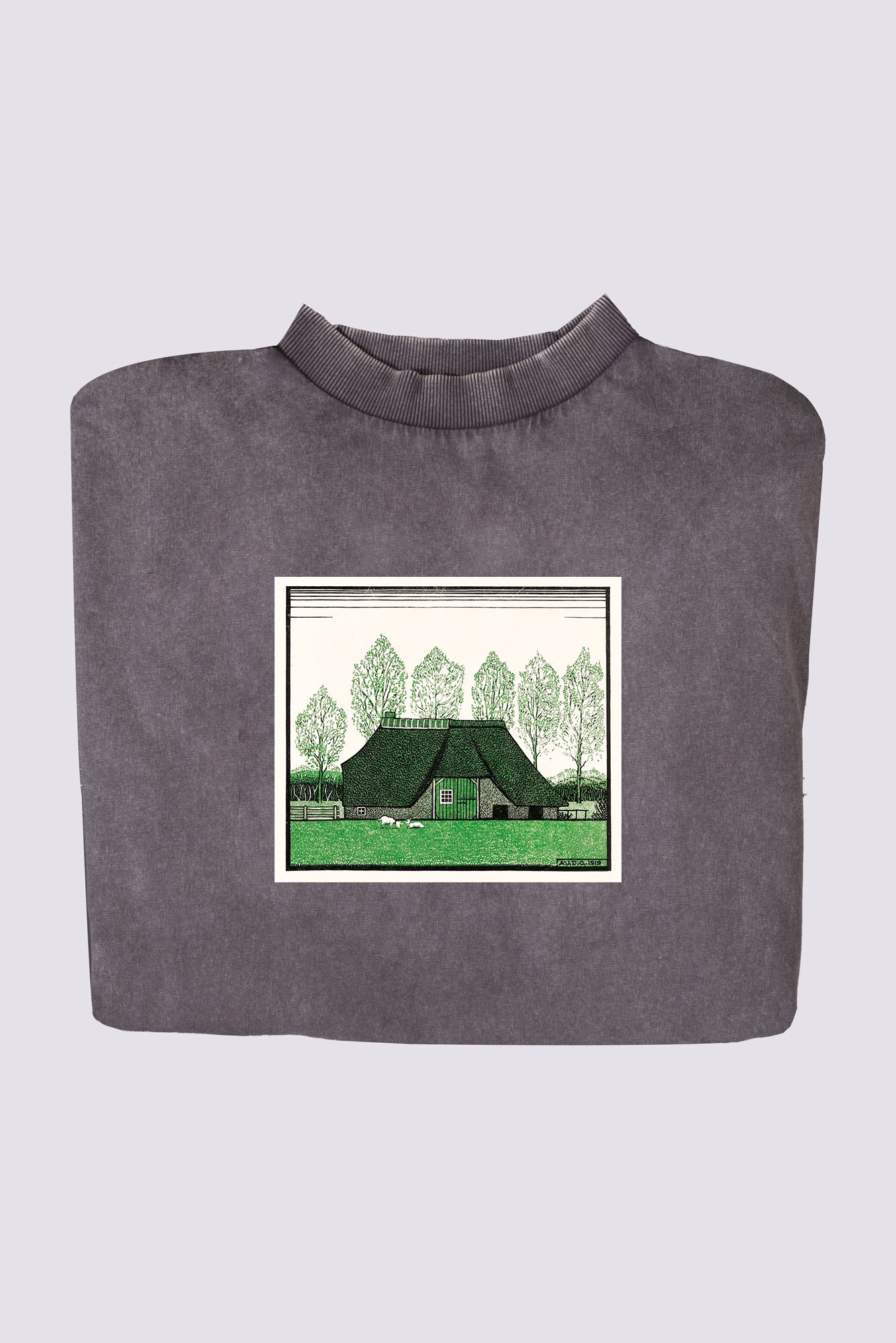 Hosszú női ruha (Julie de Graag - Farmhouse with thatched roof)