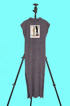 Hosszú női ruha (George Barbier - Symphonie Automnale)