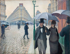 Hosszú ujjú póló (Gustave Caillebotte - Paris Street, Rainy Day)