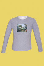 Hosszú ujjú póló (François Boucher - Laundresses in a Landscape)