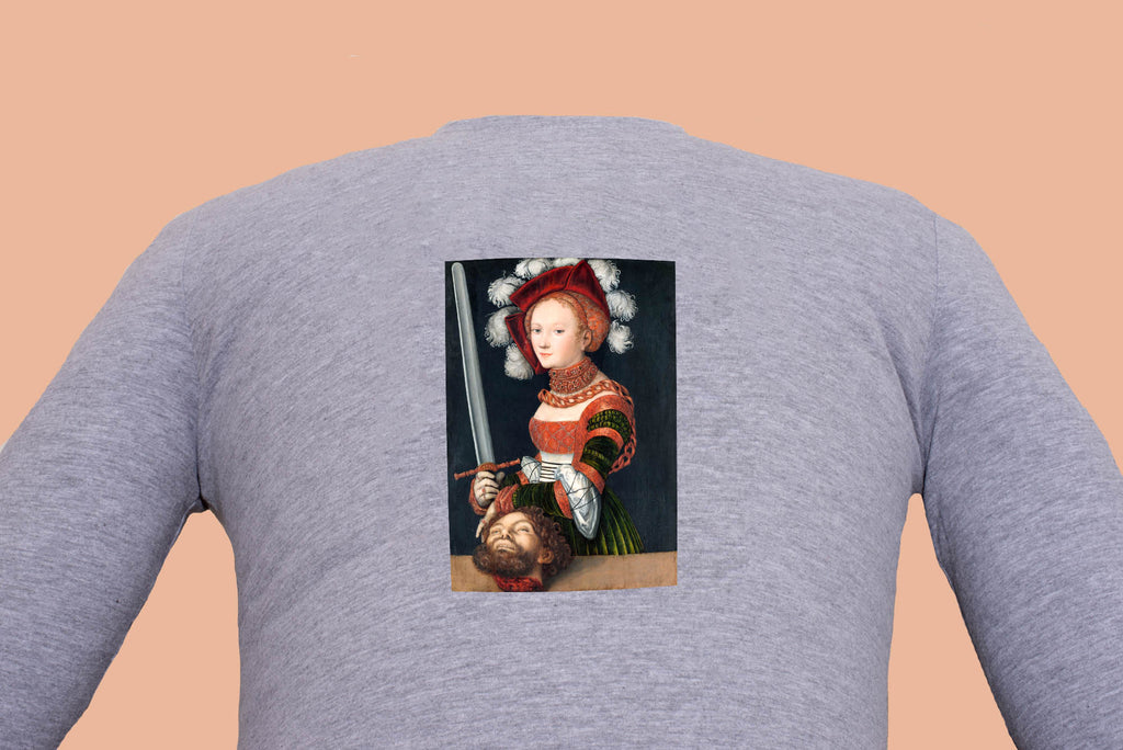 Hosszú ujjú póló (Lucas Cranach the Elder - Judith with the Head of Holofernes)