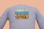 Hosszú ujjú póló ( Maurice Prendergast - Beach Scene)