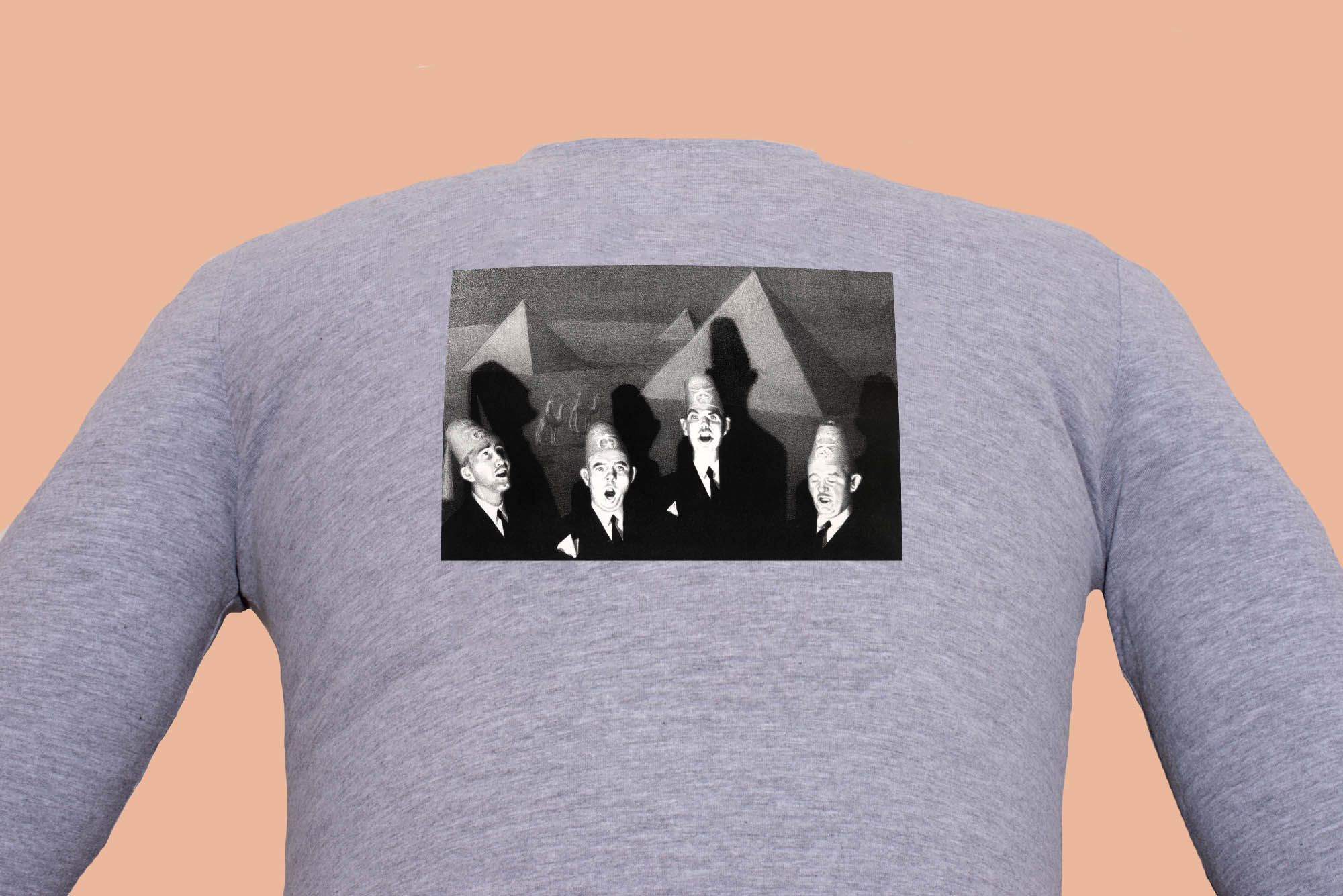 Hosszú ujjú póló (Grant Wood - Shrine Quartet)