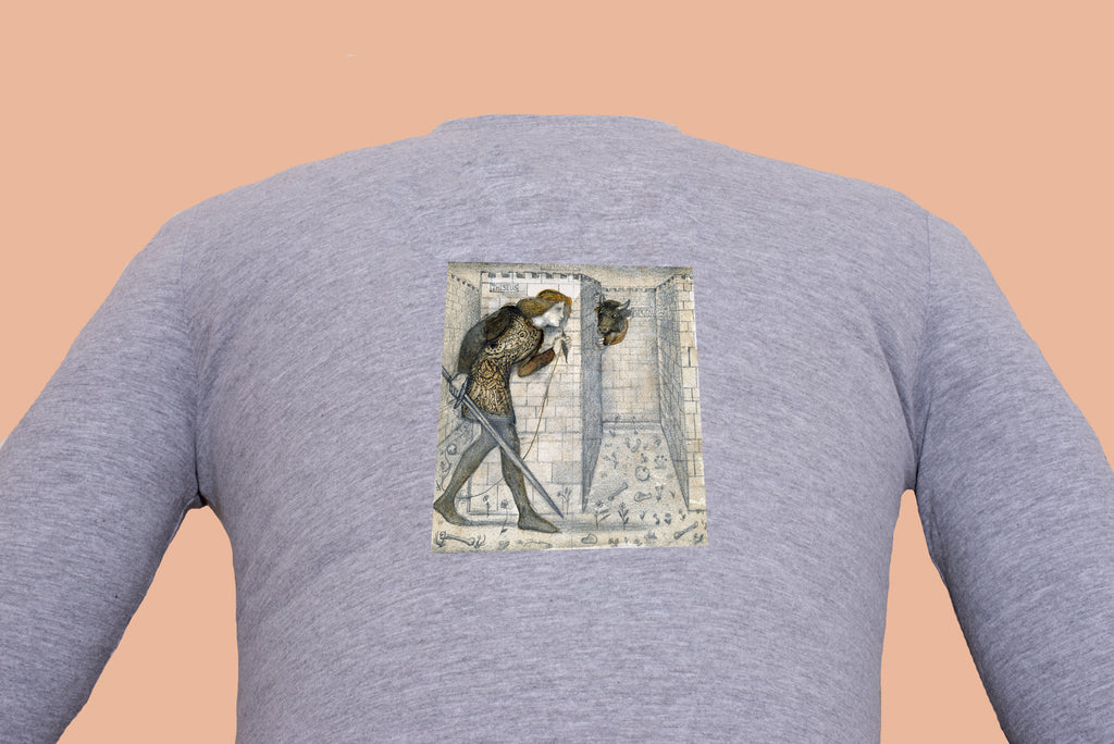 Hosszú ujjú póló (Edward Burne Jones - Theseus)