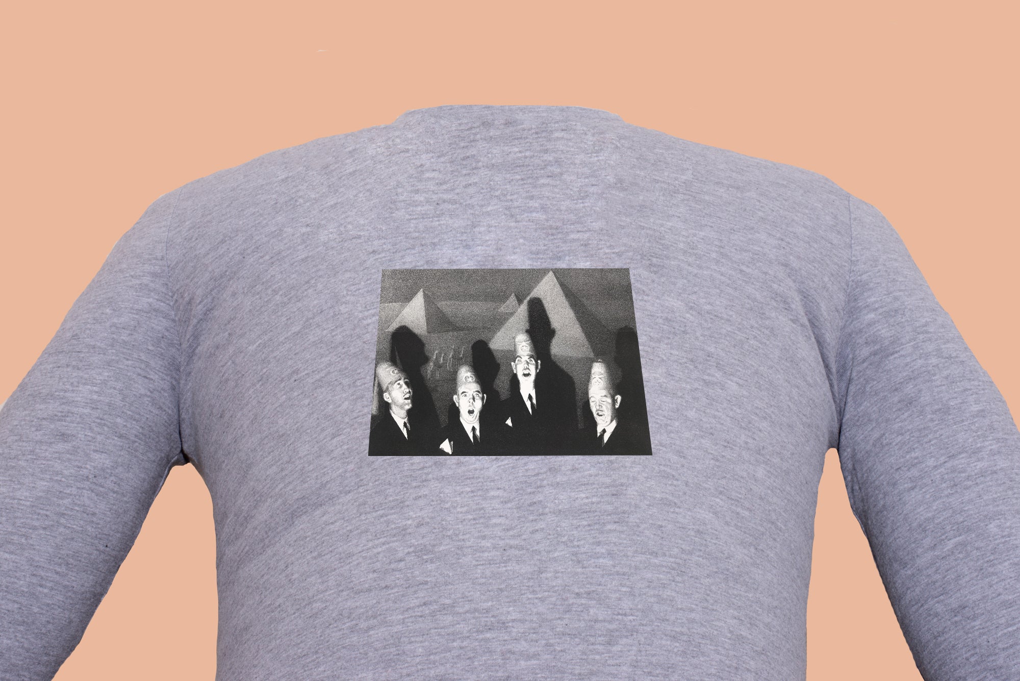 Hosszú ujjú póló (Grant Wood - Shrine Quartet)