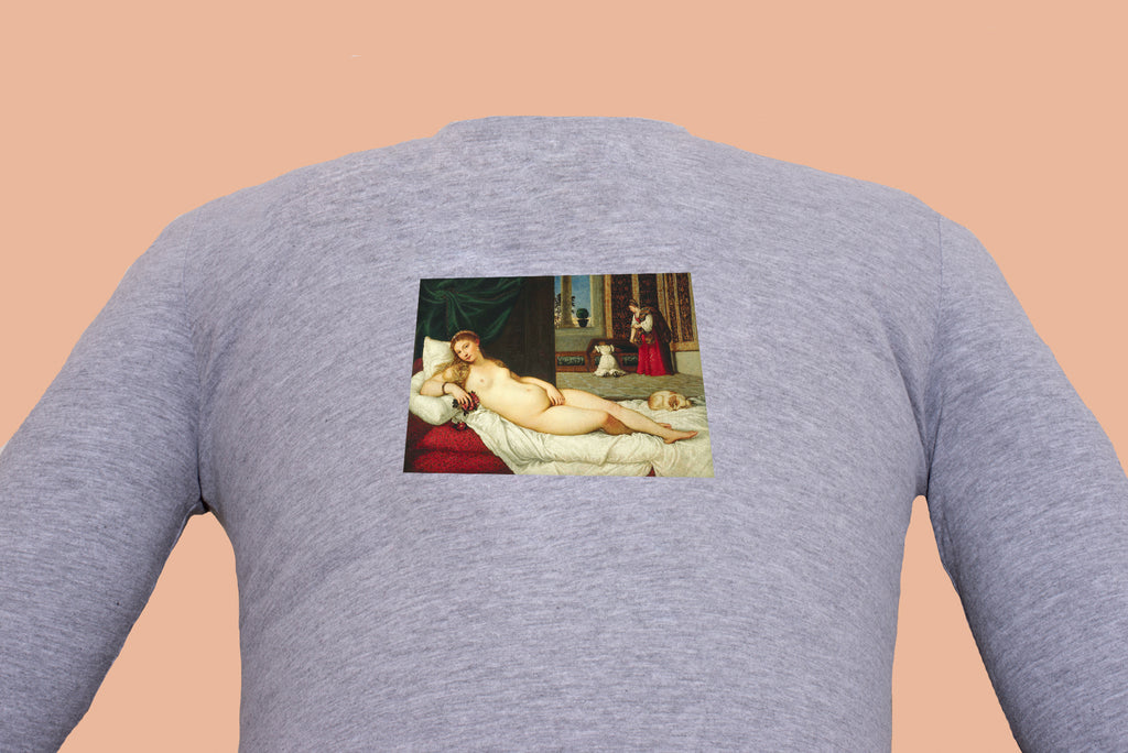 Hosszú ujjú póló (Tiziano Vecellio - Venus of Urbino)