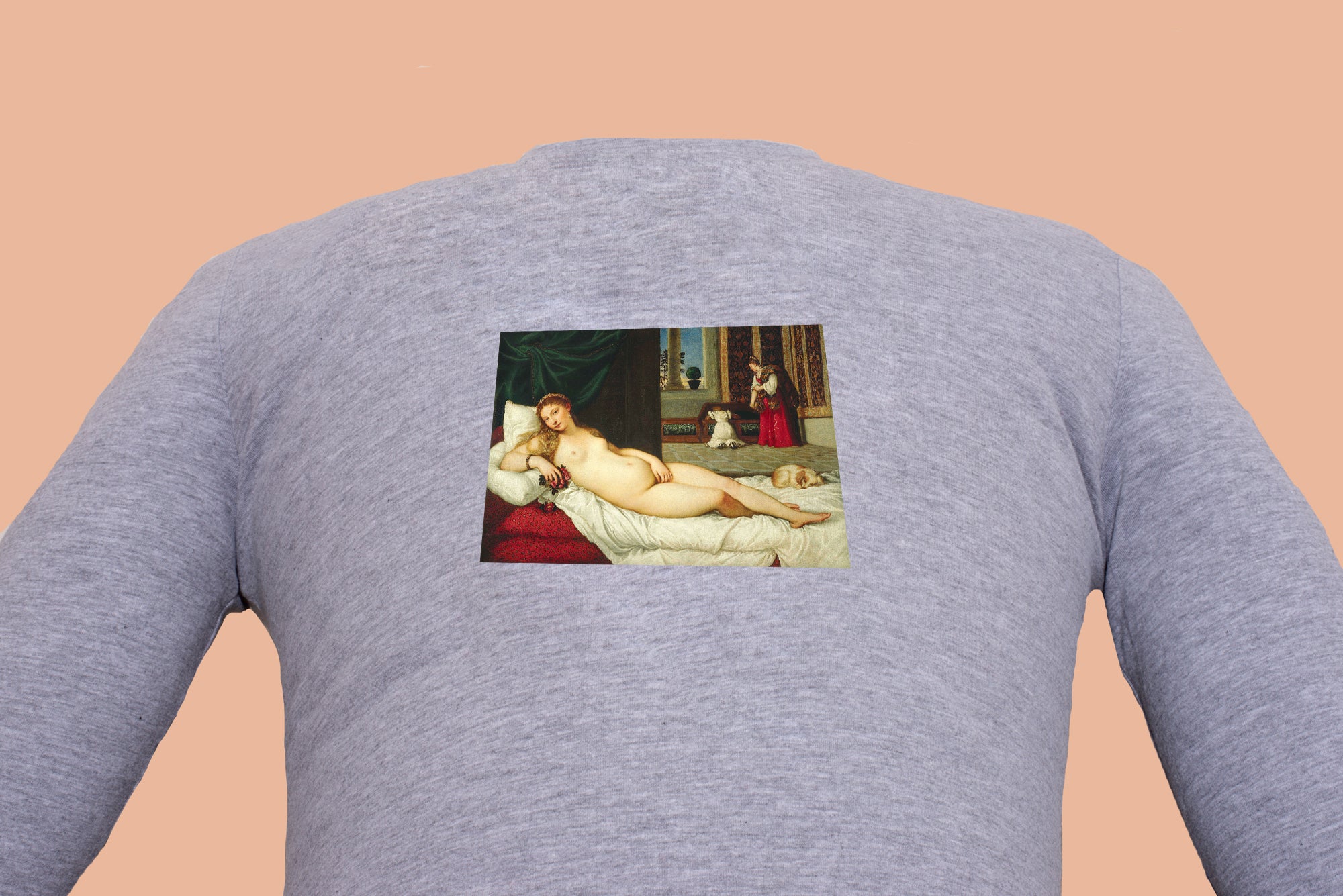 Hosszú ujjú póló (Tiziano Vecellio - Venus of Urbino)