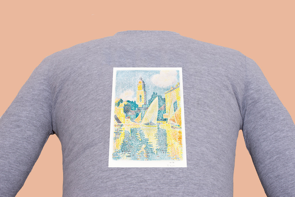 Hosszú ujjú póló (Paul Signac - The Port Saint Tropez)