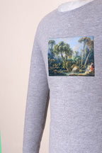 Hosszú ujjú póló (François Boucher - Laundresses in a Landscape)