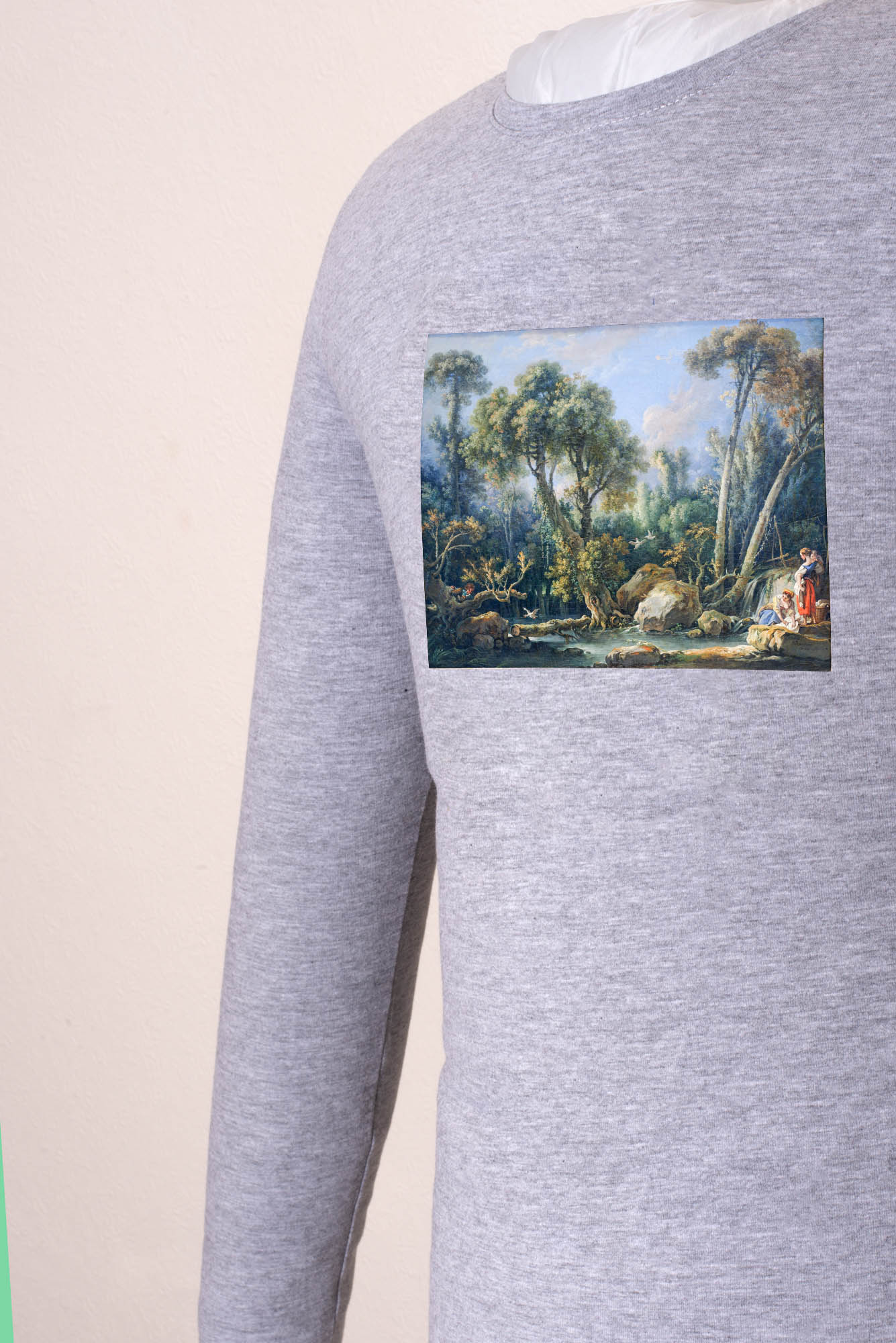 Hosszú ujjú póló (François Boucher - Laundresses in a Landscape)