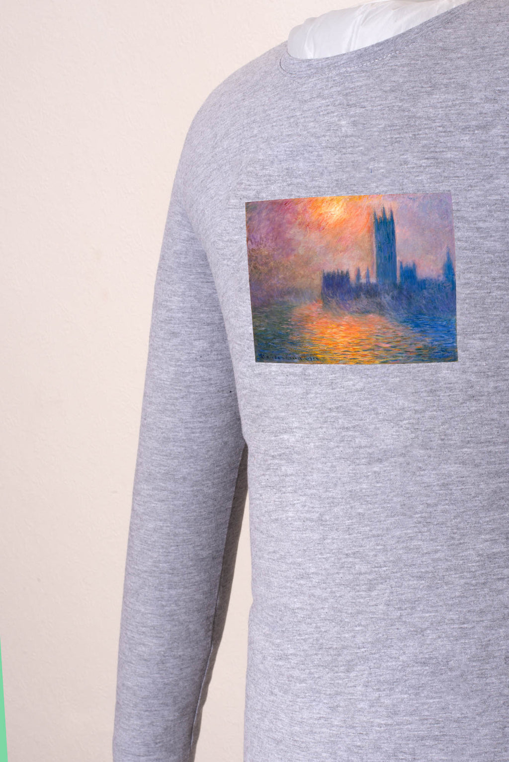 Hosszú ujjú póló (Claude Monet - Houses of Parliament)