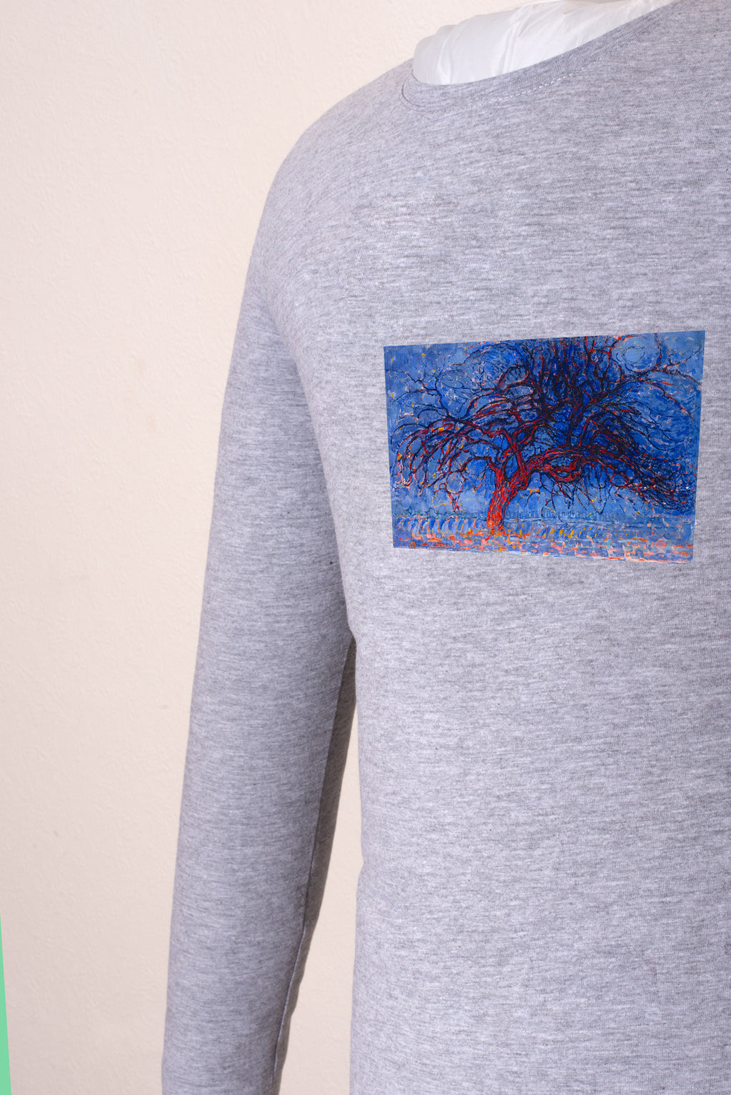 Hosszú ujjú póló (Piet Mondrian - The red tree)