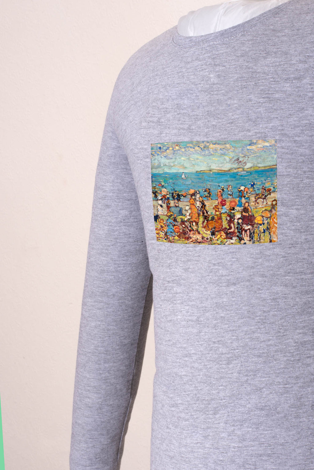 Hosszú ujjú póló ( Maurice Prendergast - Beach Scene)