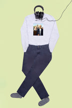 Hosszú ujjú póló (Grant DeVolson Wood - American Gothic)