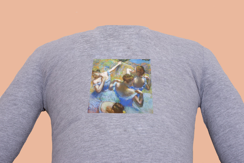 Hosszú ujjú póló (Edgar Degas - Four ballerinas, straightening up in the wings)