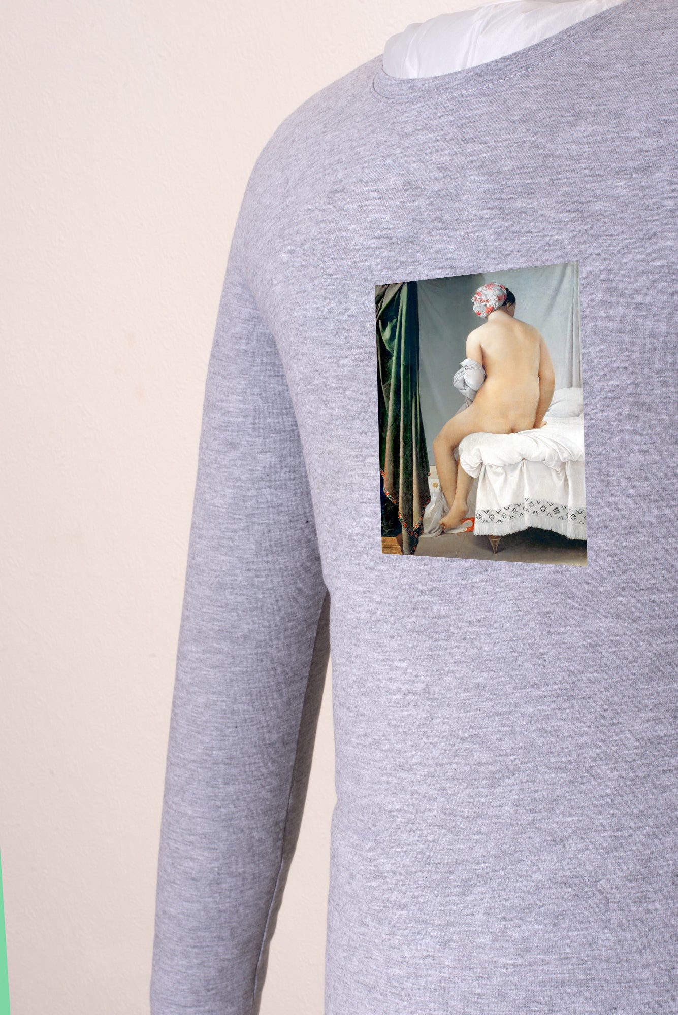 Hosszú ujjú póló (Jean-Auguste-Dominique Ingres -  The Valpinçon Bather)
