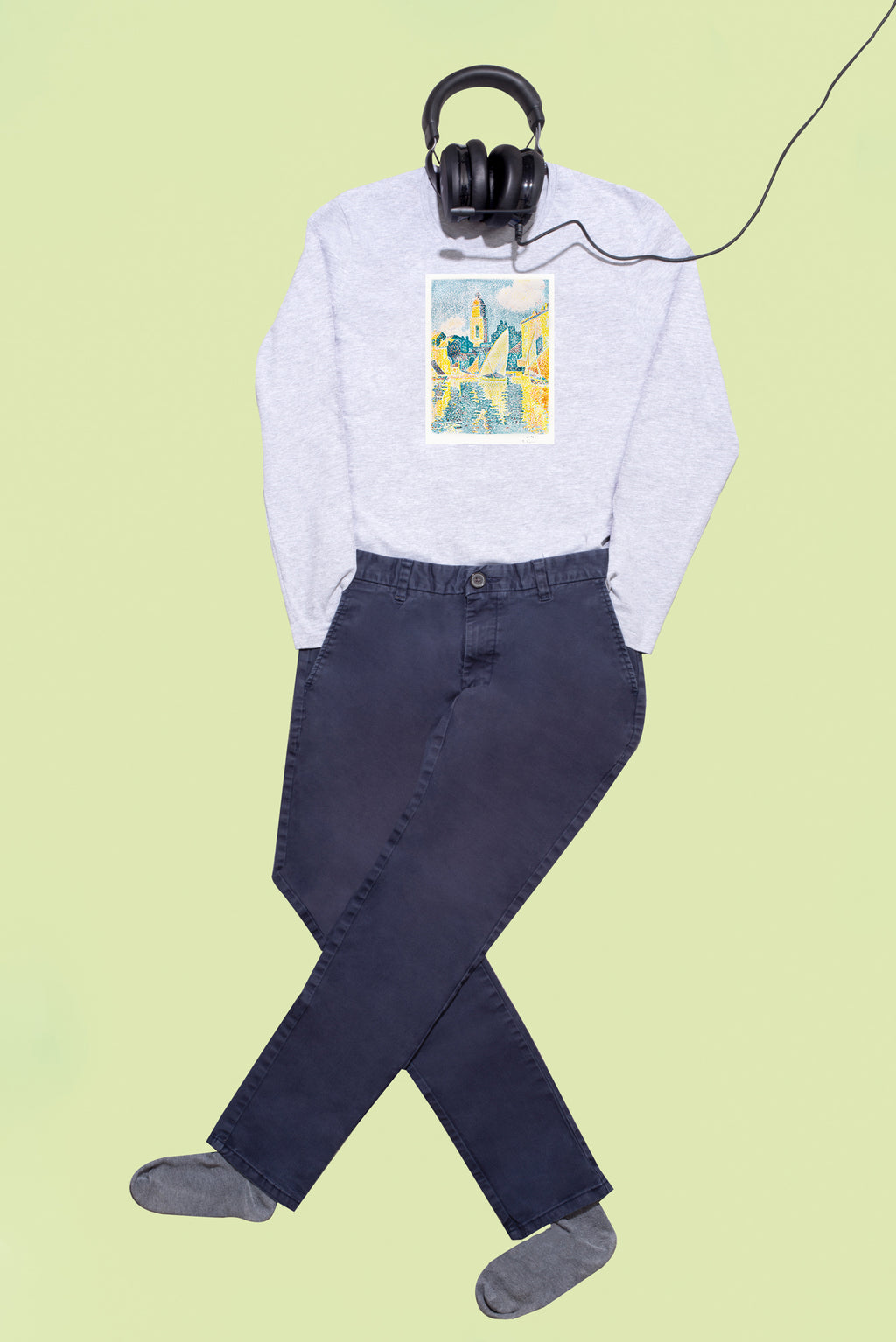 Hosszú ujjú póló (Paul Signac - The Port Saint Tropez)