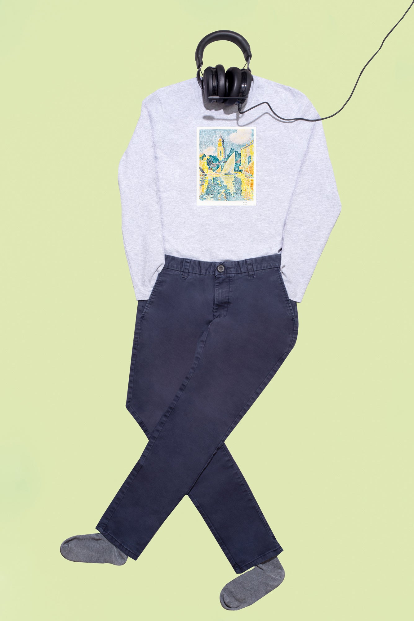 Hosszú ujjú póló (Paul Signac - The Port Saint Tropez)