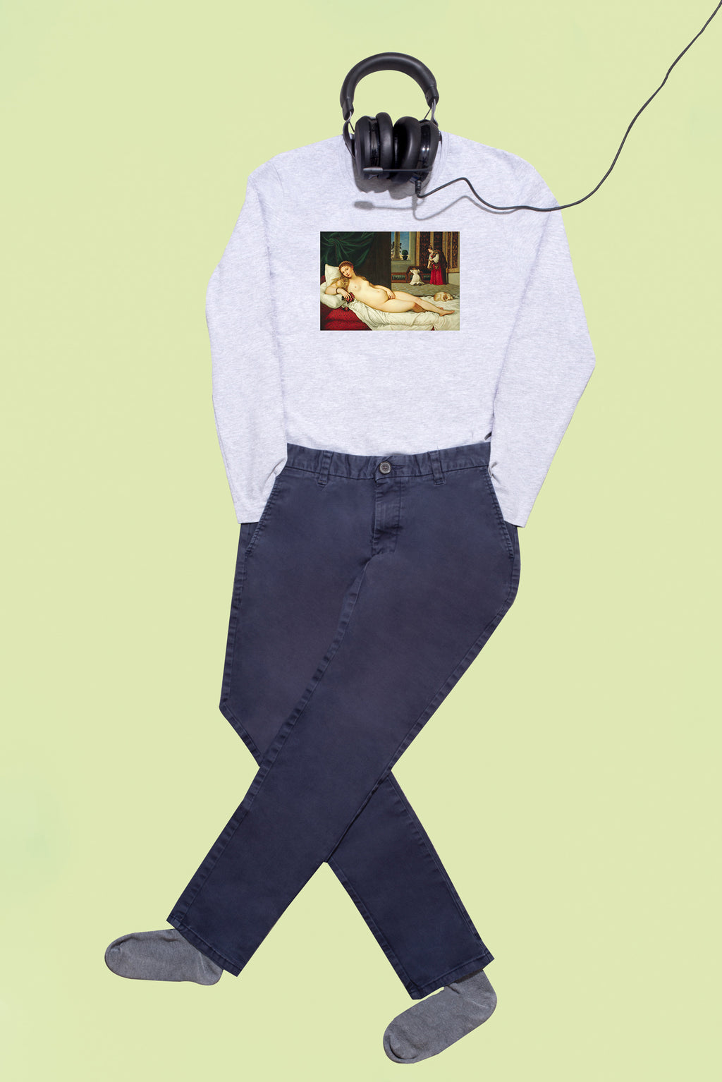 Hosszú ujjú póló (Tiziano Vecellio - Venus of Urbino)