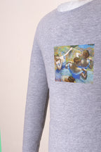 Hosszú ujjú póló (Edgar Degas - Four ballerinas, straightening up in the wings)