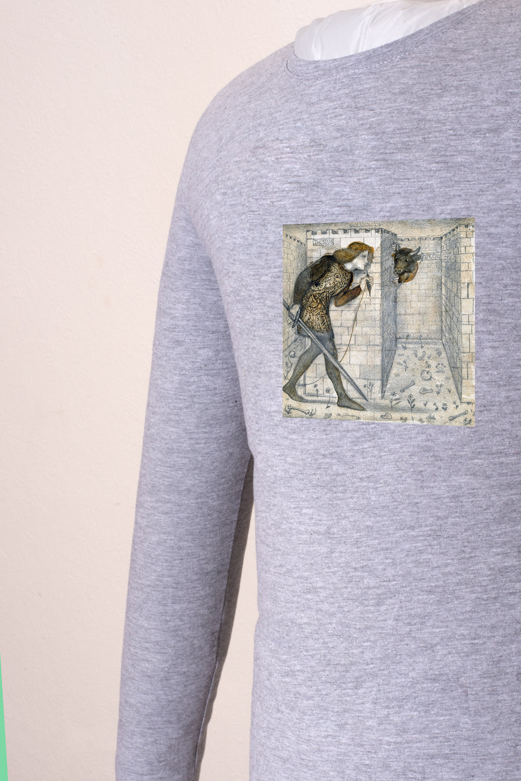 Hosszú ujjú póló (Edward Burne Jones - Theseus)