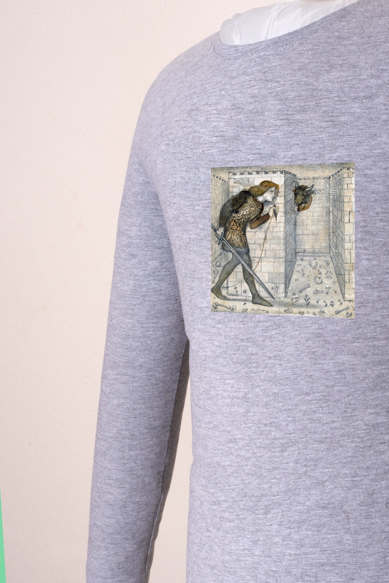 Hosszú ujjú póló (Edward Burne Jones - Theseus)