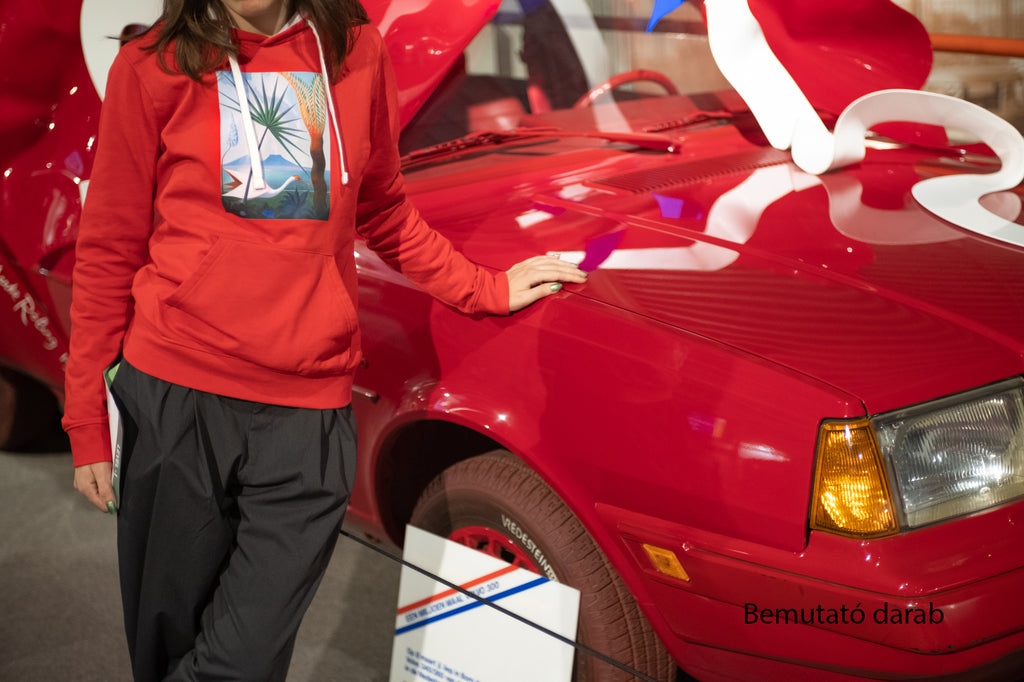 Kapucnis pulóver (Franz Marc - Blue Horse)