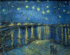 Kapucnis pulóver (Vincent van Gogh - Starry Night Over the Rhone)