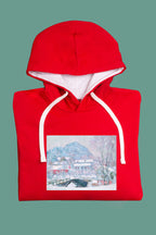 Kapucnis pulóver (Claude Monet - Sandviken, Norwegen)