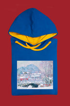 Kapucnis pulóver (Claude Monet - Sandviken, Norwegen)