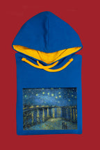 Kapucnis pulóver (Vincent van Gogh - Starry Night Over the Rhone)