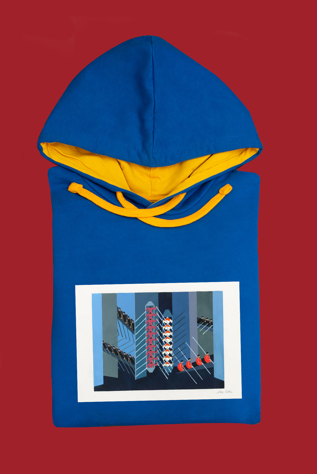 Kapucnis pulóver (Alexandra Exter - Boat Review)