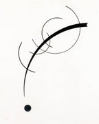 Női pólóruha ( Wassily Kandinsky - Free Curve to the Point )