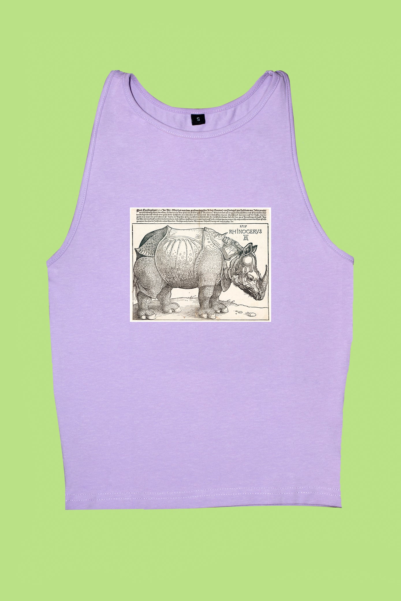 Női trikó (Albrecht Dürer- Rhinoceros)