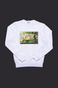 Pamut pulóver - Unisex (Georges Seurat - Sunday Afternoon on the Grande Jatte)