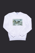 Pamut pulóver- Unisex (Piettes Haus in Montfoucault-  Camille Jacob Pissarro)