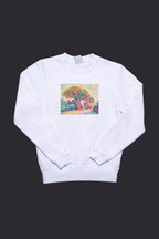 Pamut pulóver - Unisex (Paul Signac - The Pine Tree at Saint Tropez)