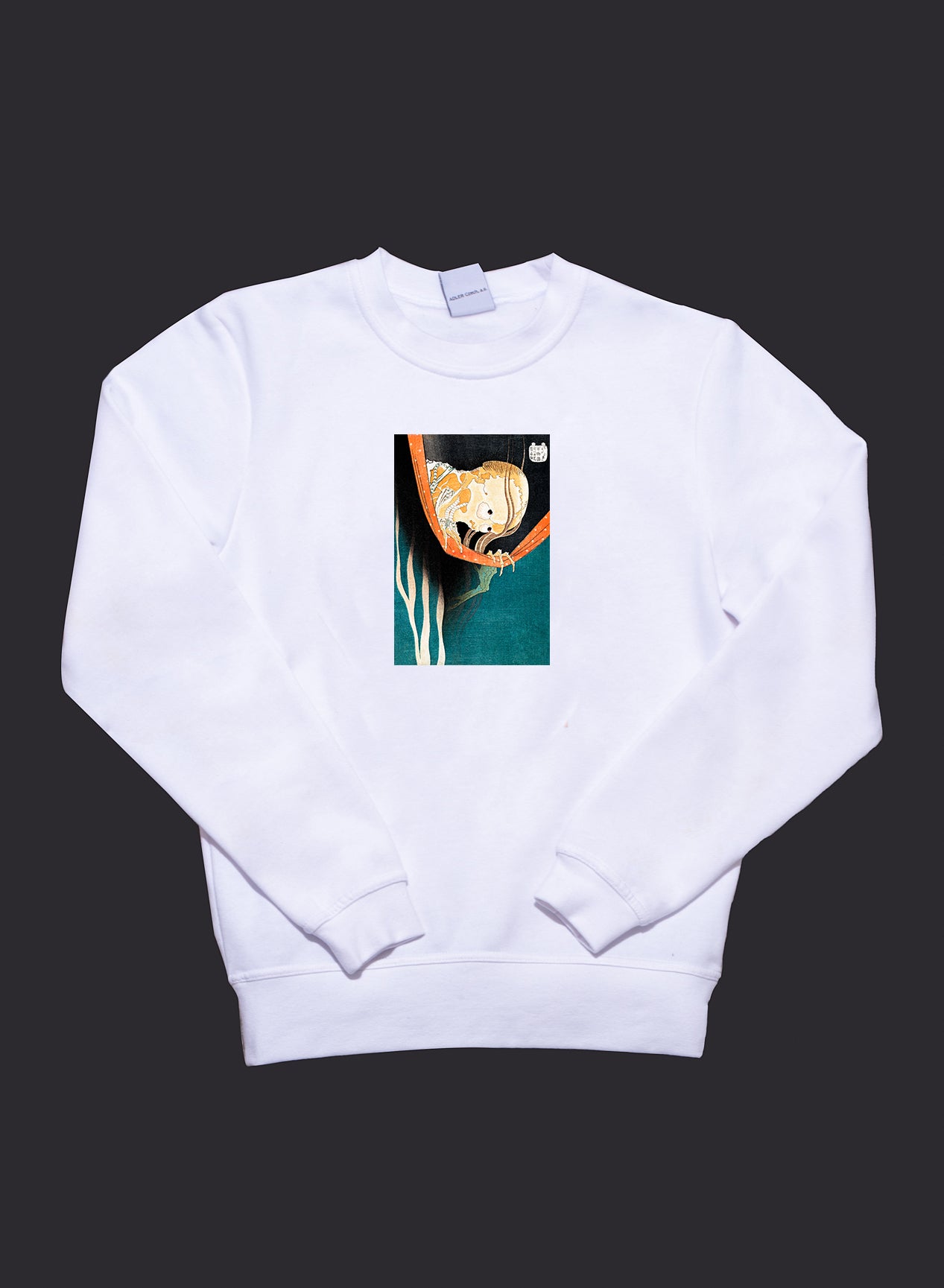 Pamut pulóver - Unisex (Katsushika Hokusai - The Ghost of Kohada Koheiji)