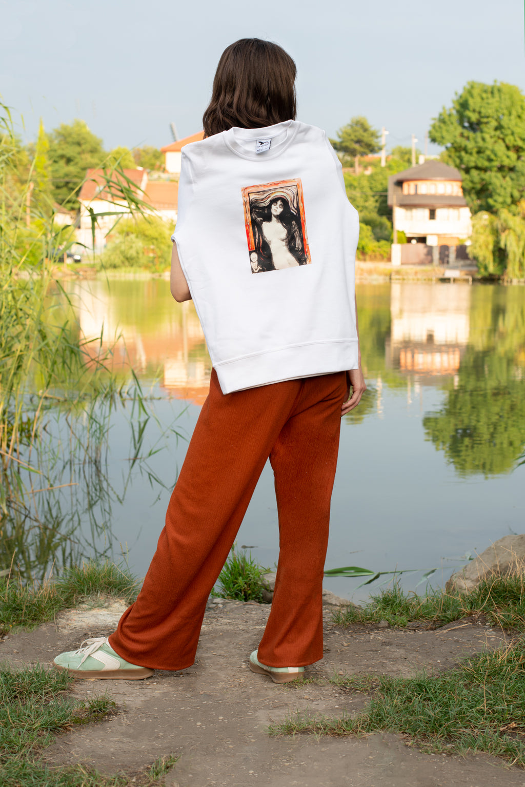 Pamut pulóver - Unisex (Hieronymus Bosch - The Garden of Earthly Delights)