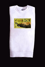 Pamut pulóver - Unisex (Hieronymus Bosch - The Garden of Earthly Delights)