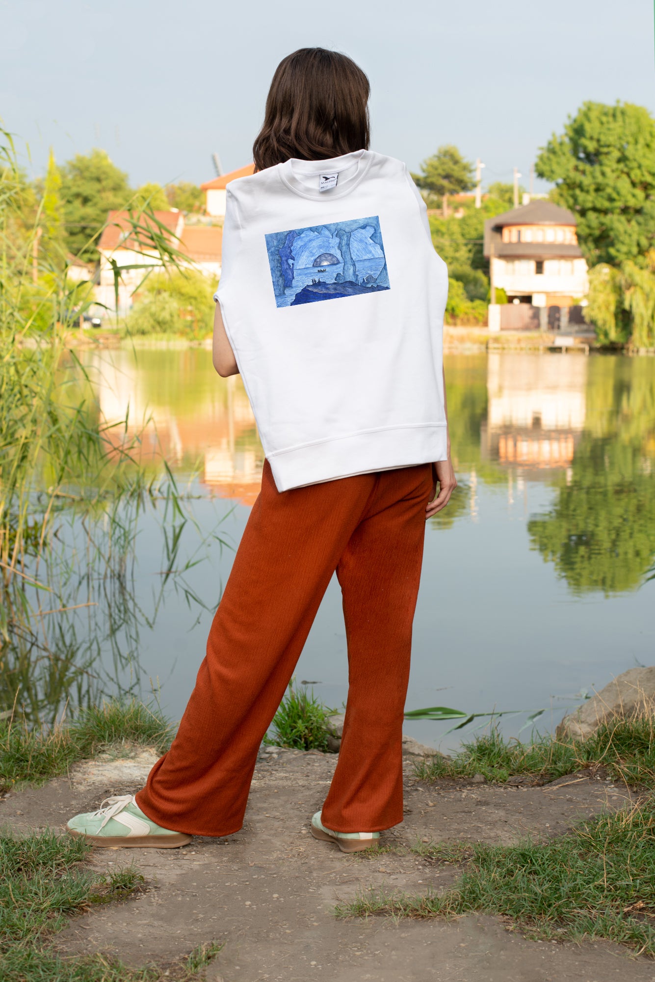 Pamut pulóver - Unisex (Lawrence W. Ladd - The Blue Grotto)