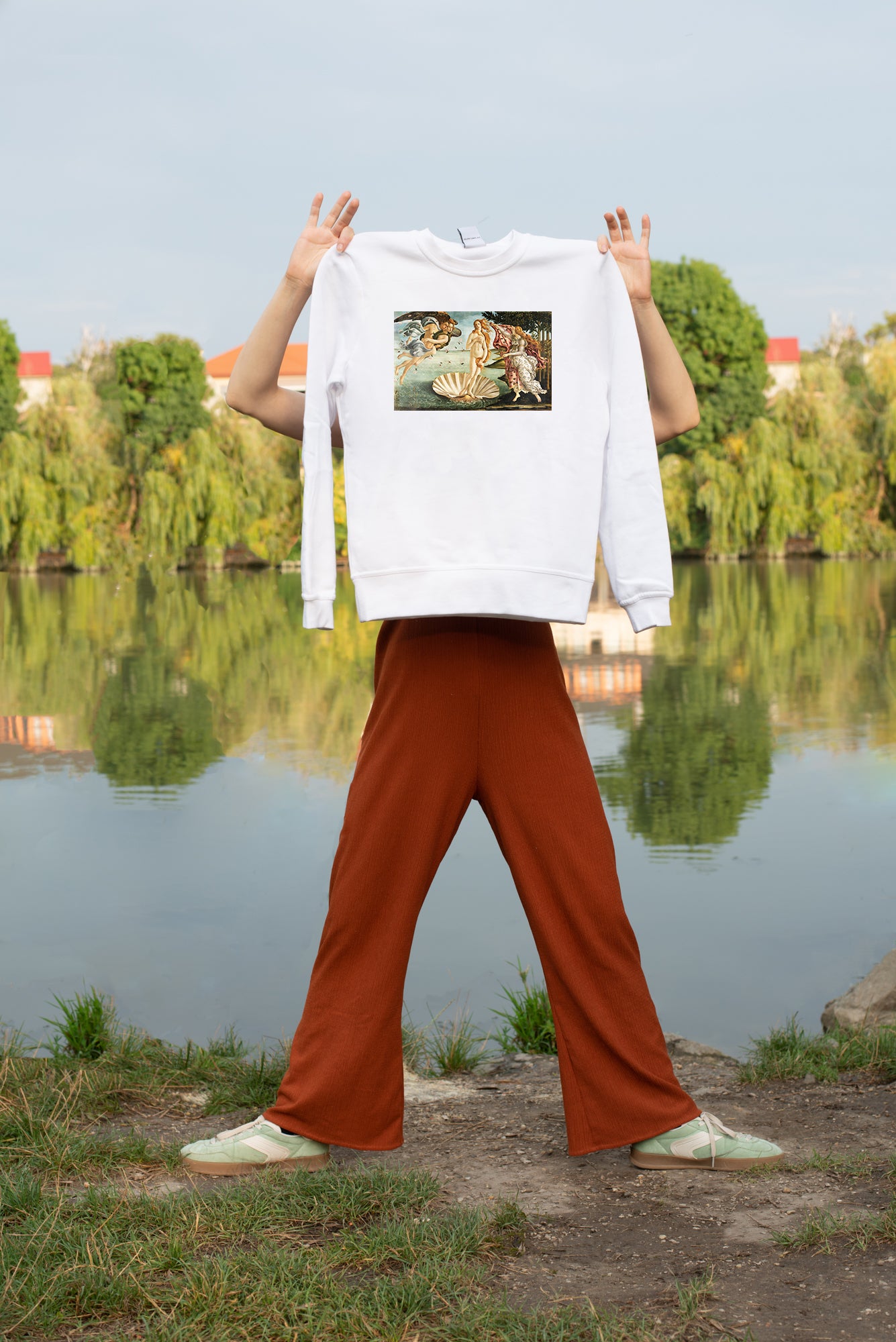 Pamut pulóver - Unisex (Sandro Botticelli - The Birth of Venus)