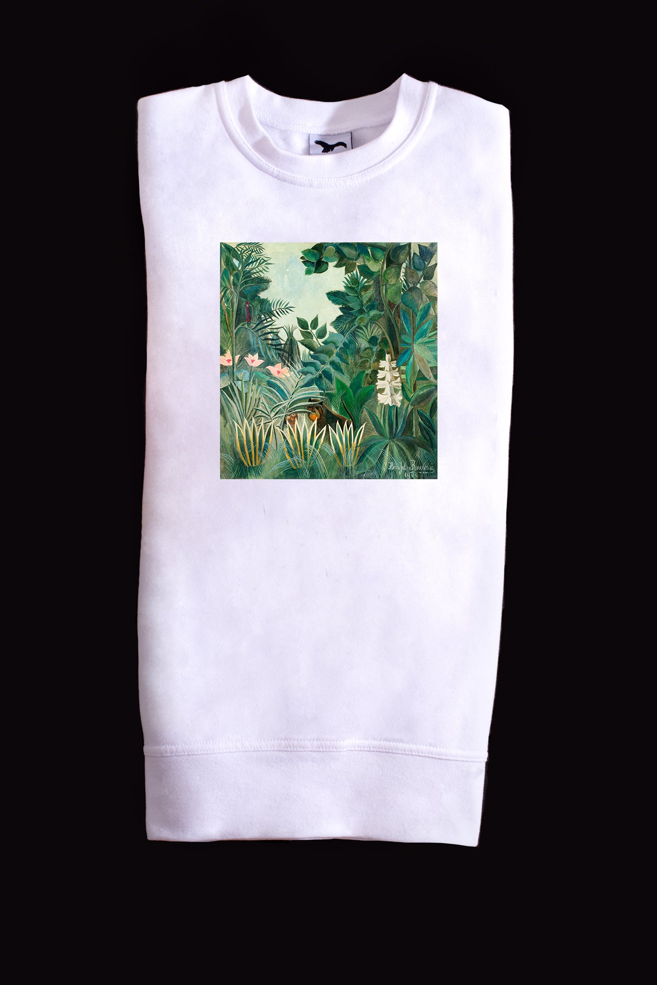 Pamut pulóver - Unisex (Henri Rousseau - The Equatorial Jungle)